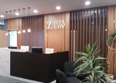 Zeta Law ofiso įrengimas