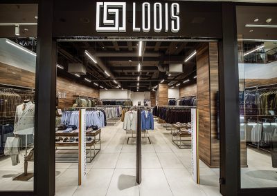 Parduotuvės įrengimas – Loois