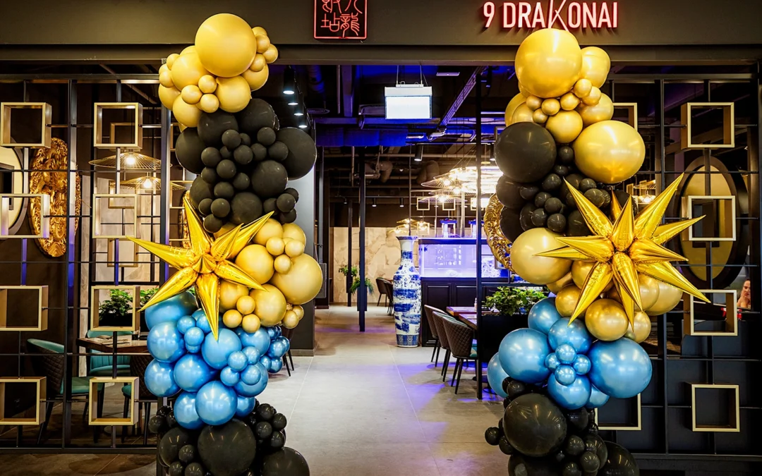 Restorano 9 Drakonai įrengimas Vilniaus PC Akropolis