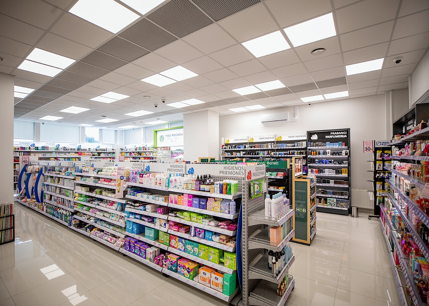 Parduotuvės erdvių formavimas