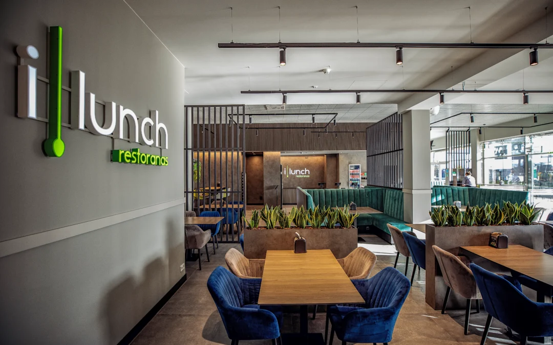 Restorano iLunch įrengimas Vichy vandens parke